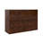 Mandujano Solid Wood Murphy Bed Chest with 6" Mattress and Built-in Charging Station-1809133757