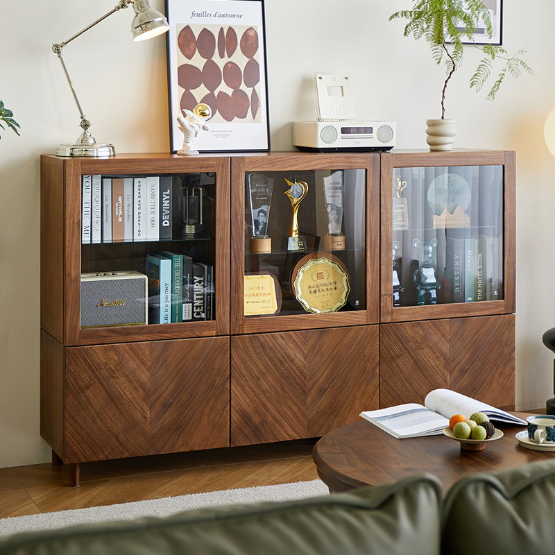Popular retro storage bookcase