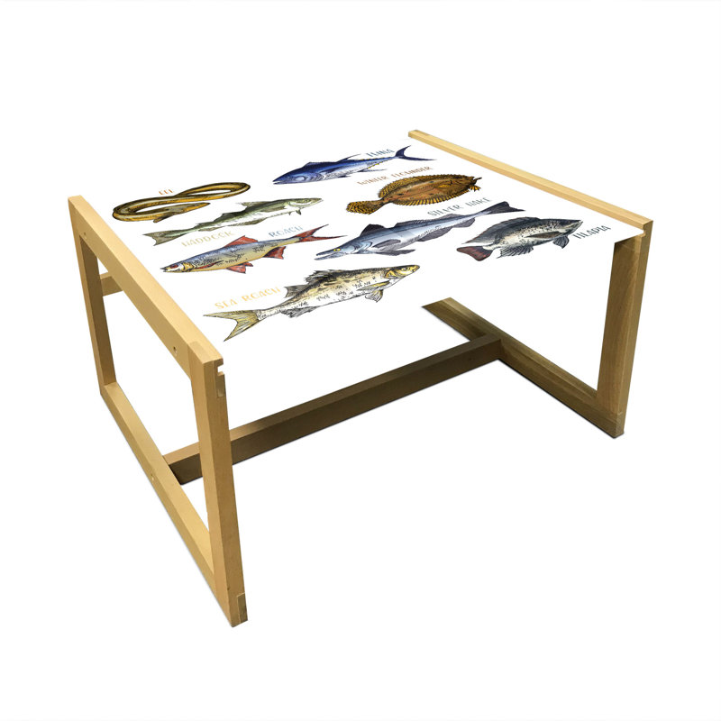 Jamrujaha Sled Coffee Table, 40cm H x 74cm W x 62cm D