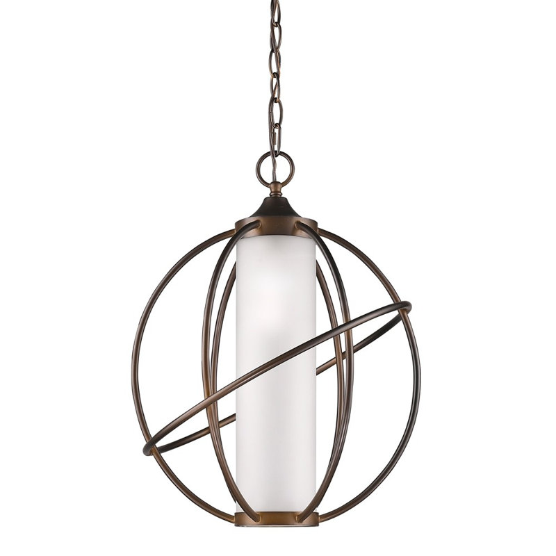 Luminaire sphère suspendu 1 lumières simple Finigan