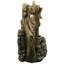 Polyresin Well 2 Buckets Fountain with LED Light