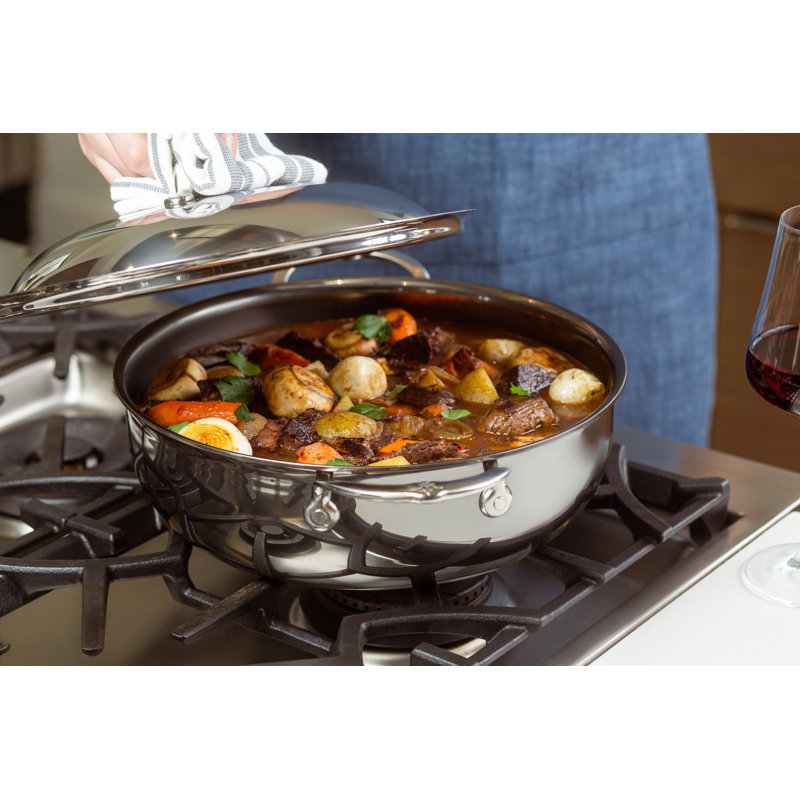 Hestan NanoBond 5 QT Dutch Oven w/ Dome Lid