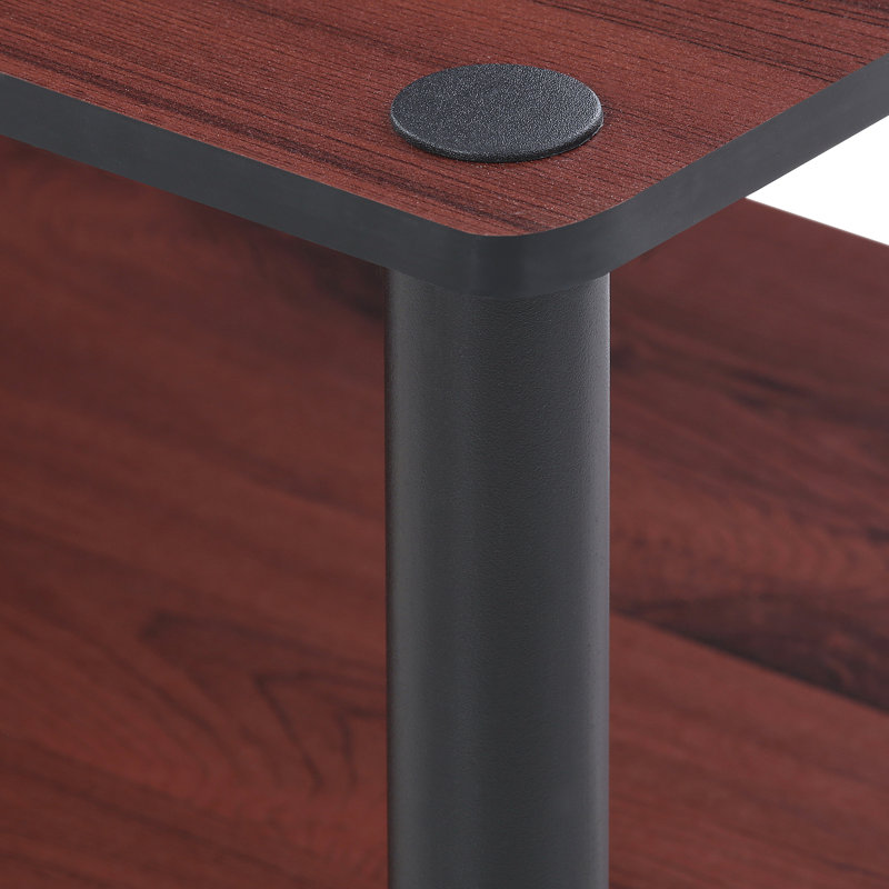 Sarah-Jayne TV Stand for TVs up to 43", Dark Cherry / Black