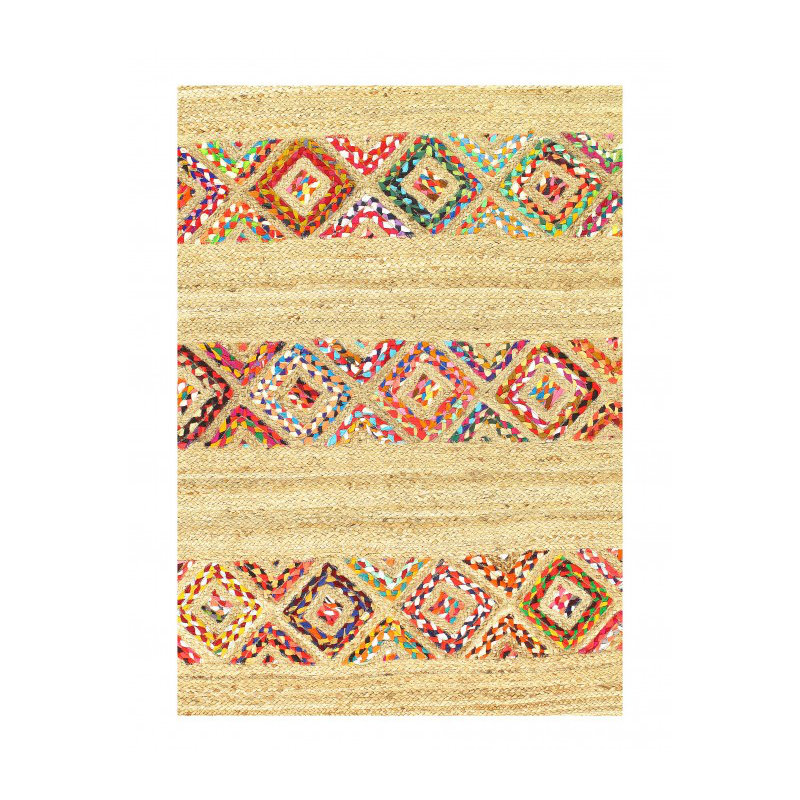 Deryl Hand Knotted Wool Area Rug