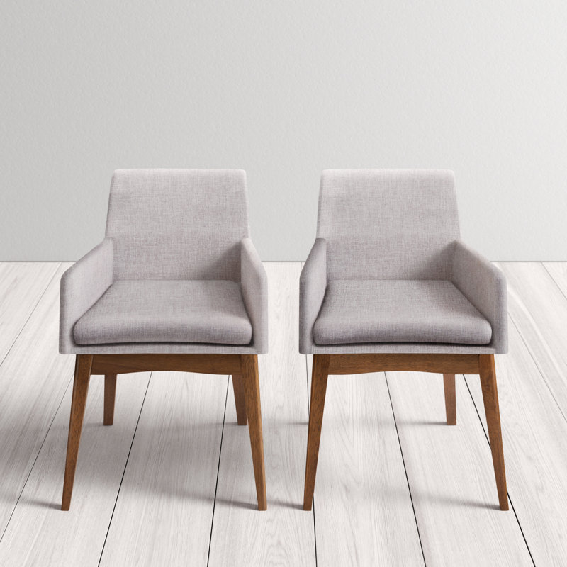 Klimek 17.91'' H Upholstered Armchair, Gray