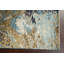Tapis oriental abstrait artistique moderne 4 x 6