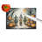 Goblins Spooky Halloween Glass Cutting Board Large