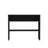 Wenge Console Table With Open Storage