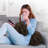 Faux Fur Floor Circular Pillow Cover & Insert-87771998