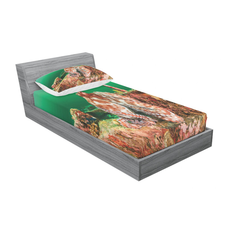 Microfiber Sheet Set, Twin XL Sheet Set with Fitted Sheet