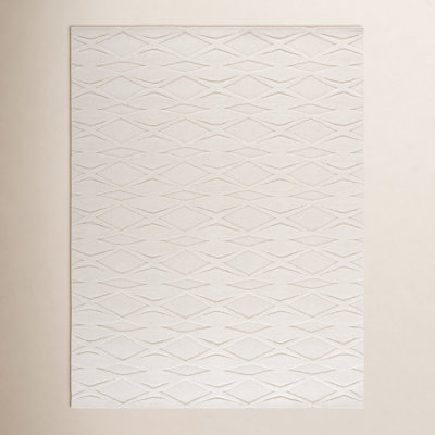 Elphia Ivory Hand-Tufted Wool Rug
