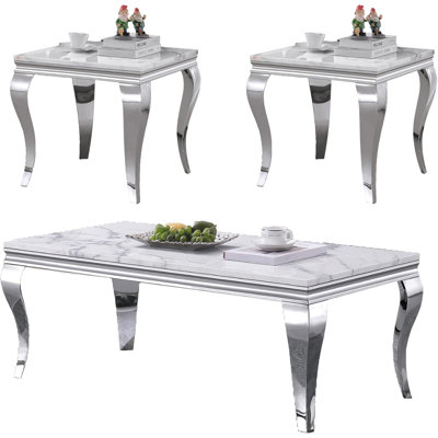 3 - Piece Living Room Table Set