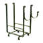 USA Handcrafted Rectangle Log Rack