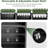 51x18x12 in Snap-Together Metal Raised Garden Bed  Modern Black Square Planter with Open Bottom-2064406302
