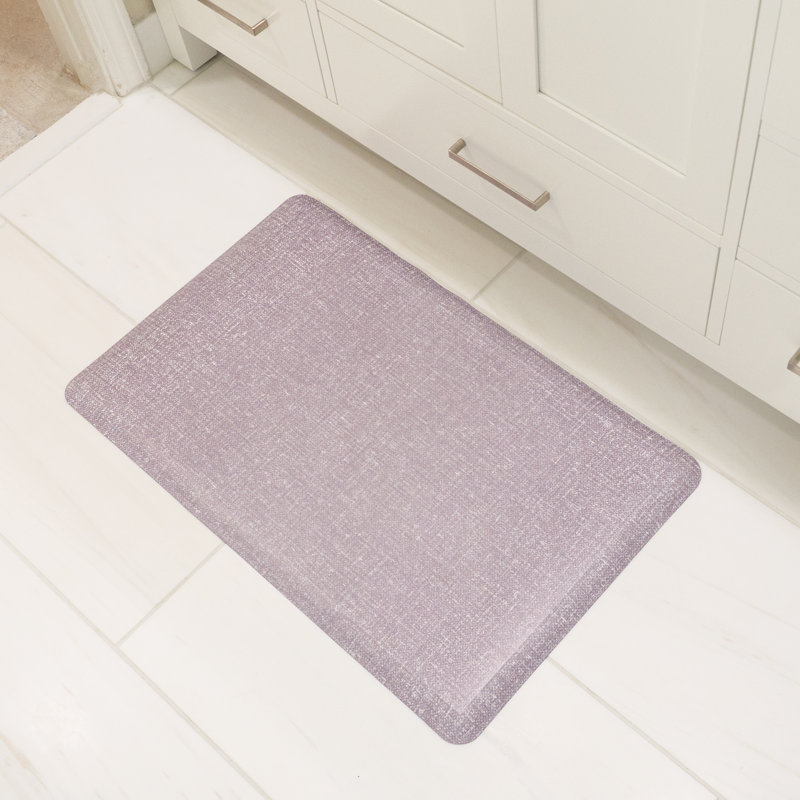 Anti-Fatigue Wellness Mats - Basics by Wayfair™, Rectangle 1'5" x 2'4", Gray