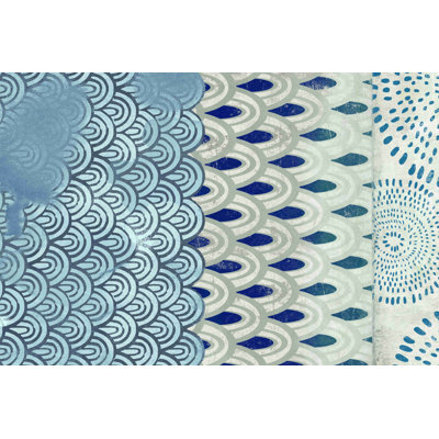 «Blue Grey», impression sur toile tendue