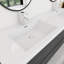 Ensemble de meuble-lavabo mural 72 po avec double lavabo double intégré en résine-904334494-904334492
