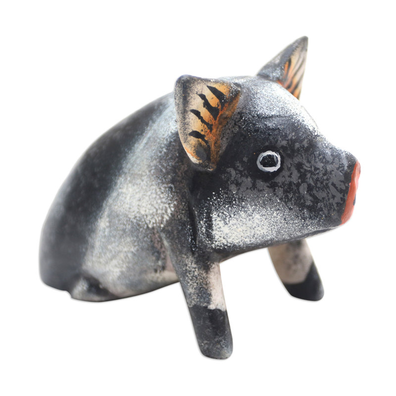 Statuette porcelet Lindblad