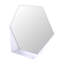 Metal Flat Wall Mirror with Shelves-71576342
