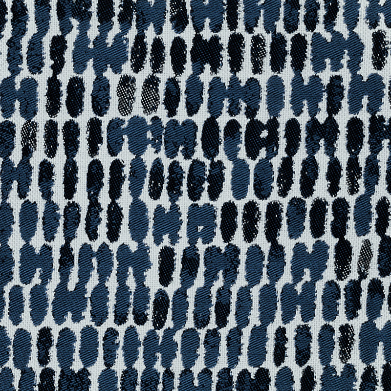Thumbprint Outdoor Rectangular Pillow Cover & Insert, Indigo