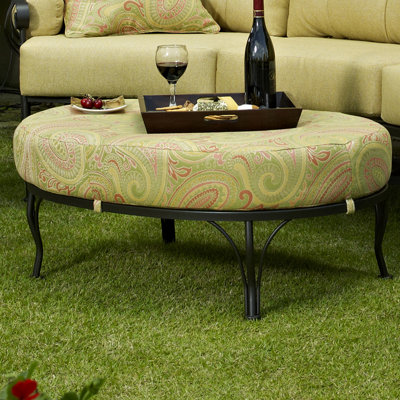 Metal Outdoor Ottoman