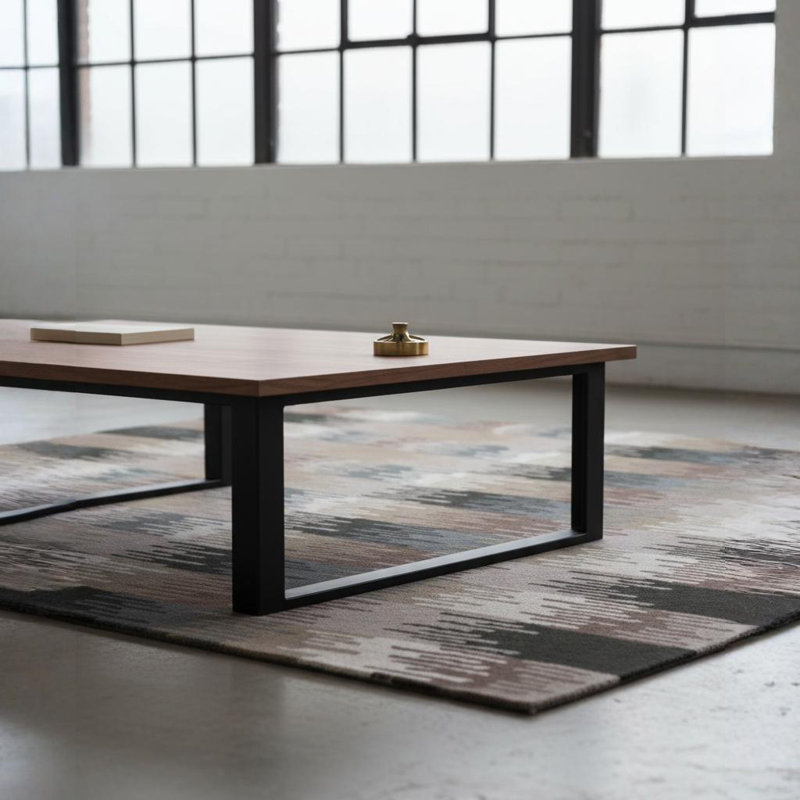 Navyan Brown/Black Area Rug, 7'9" x 10'6"