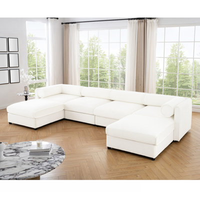 Modular Sectional Sofa With Storage, Extra Large U Shaped Sectional Couch