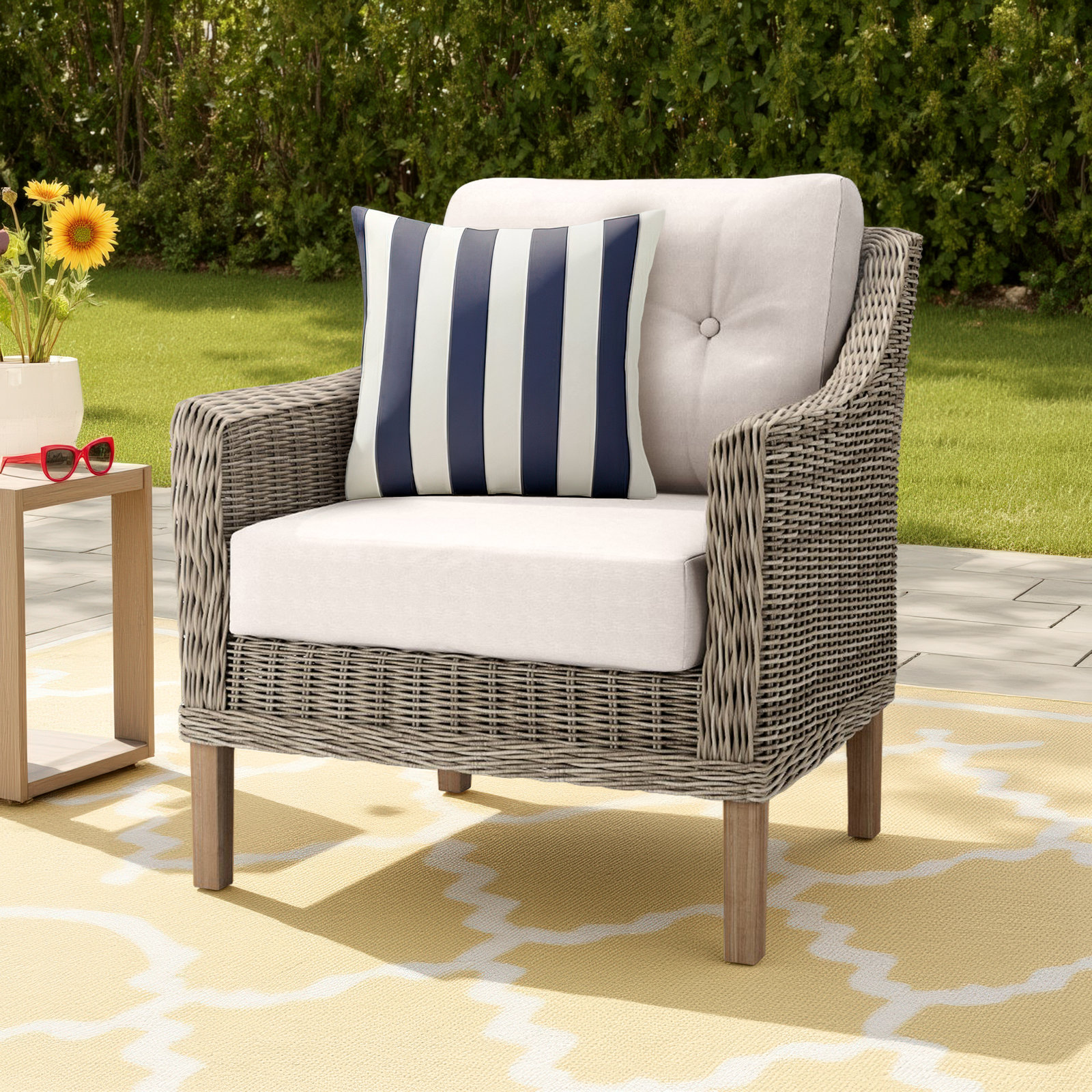 Kells Sunbrella® Patio Lounge Chair