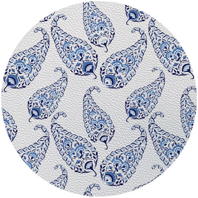 Napperon en cuir Indian Paisley