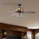 Kenzee 52'' Ceiling Fan with Light Kit