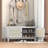 Boho Rattan Entryway Bench With Storage-1412796747