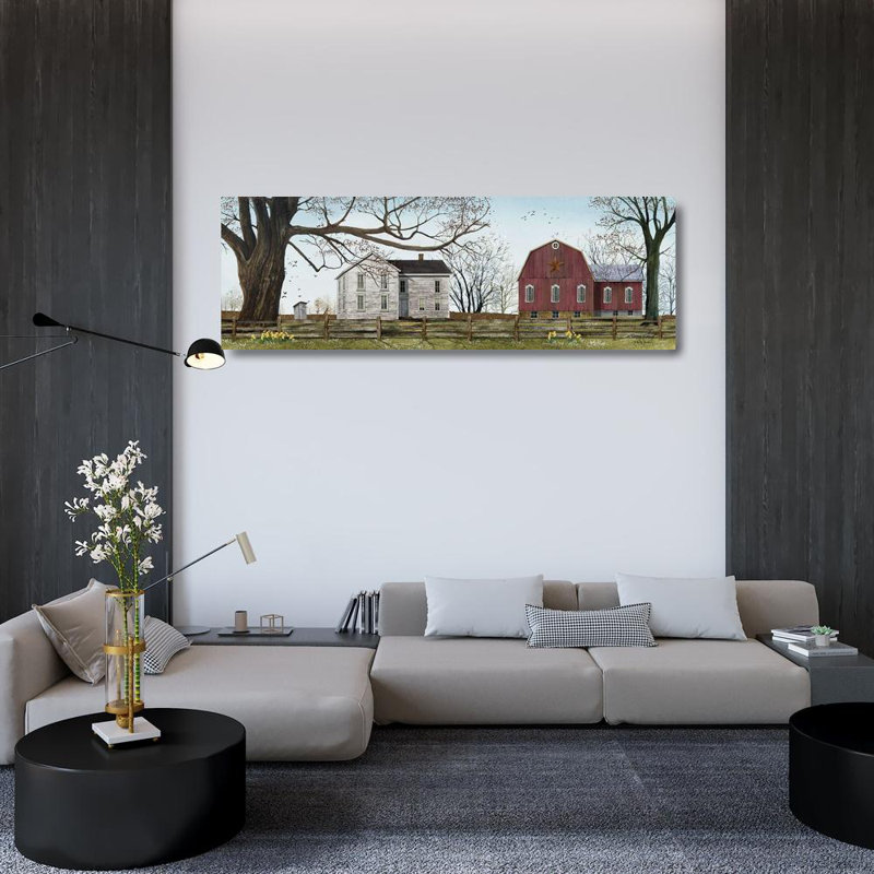 Art sur toile tendue par August Grove® Jacobs, Billy Gallery, Spring Spring, H 19 po x l 48 po