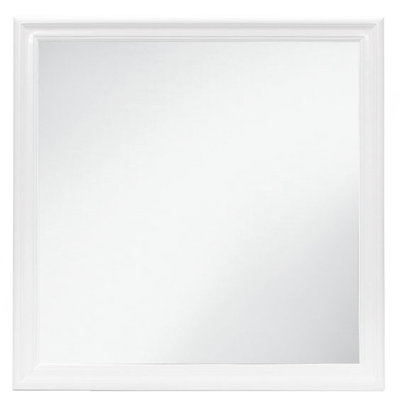 Stylish Led-Lit Tempered Glass Mirror With Durable Wood Frame For Home Decoration