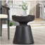 Table d'appoint d'extérieur en béton léger