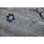 Tapis gris en laine noué à la main Hillier-58251594