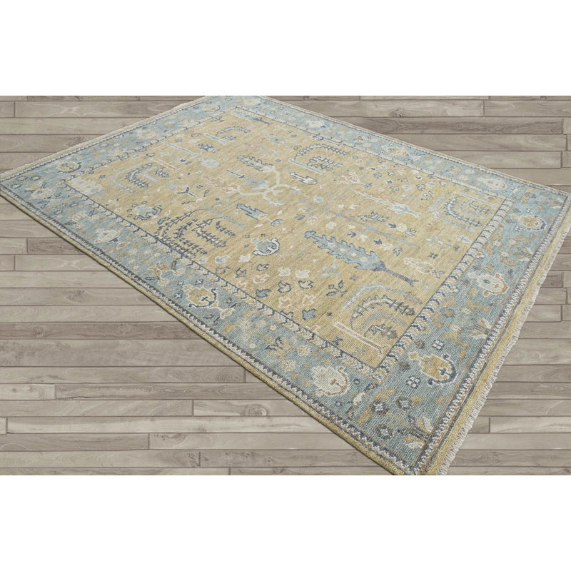 Hela Wool Southwestern Rug, Rectangle 7'9" x 9'10"