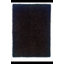 Tapis noir à poils longs fabriqué à la main-16363558