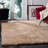 Winnett Shag Hand Tufted Performance Solid Color Rug-19502528