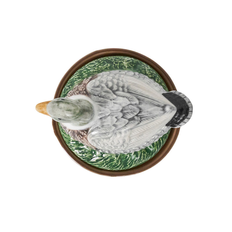 Forest Walk Duck Bowl With Lid - Multi