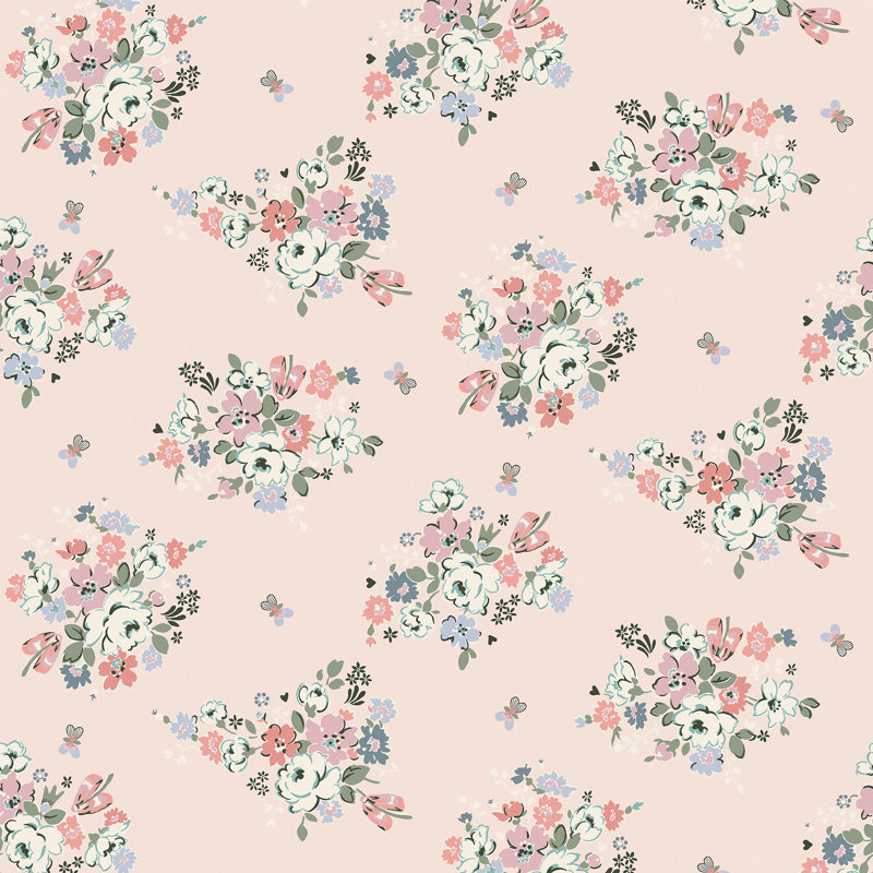 Cath Kidston Clifton Floral Pink, Pink