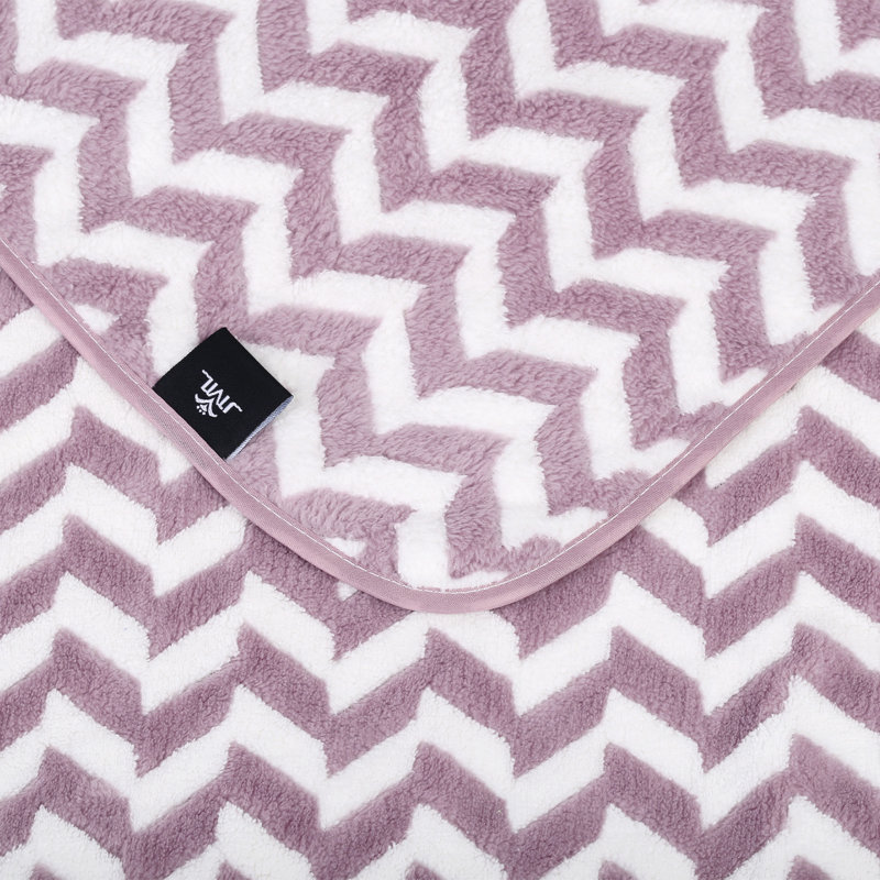 Ensemble de serviettes de bain 2 pièces Cheribin, Mauve