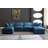 Atis Velvet U-Shaped Sectional Reversible-1867650542