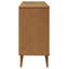 Hollin Solid Wood 113 cm W Chest of 6 Drawers