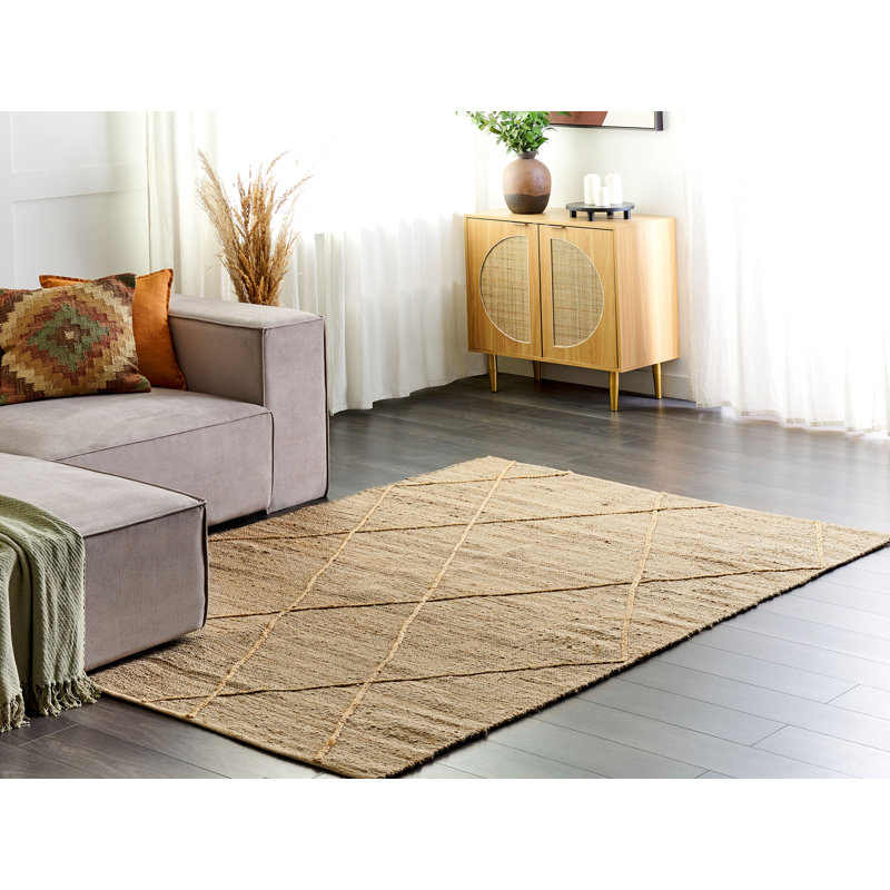 Brummitt Geometric Hand Woven Area Rug, Rectangle 160 x 230cm