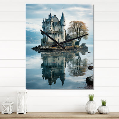 Horloge murale Castles Dreamy Reflections II - Cityscapes