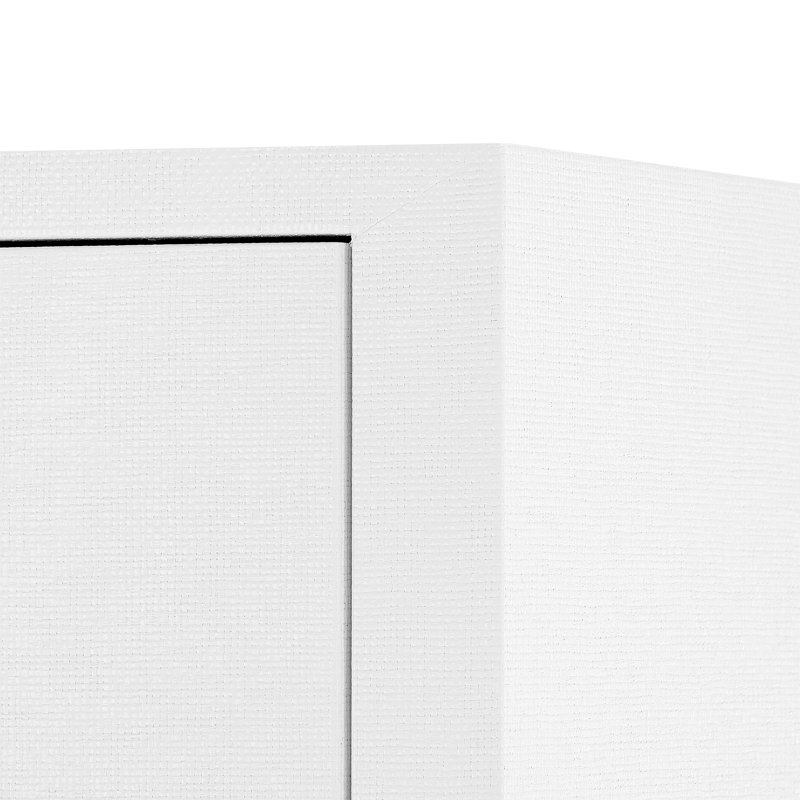 Ming 6 - Drawer Dresser, Chiffon White
