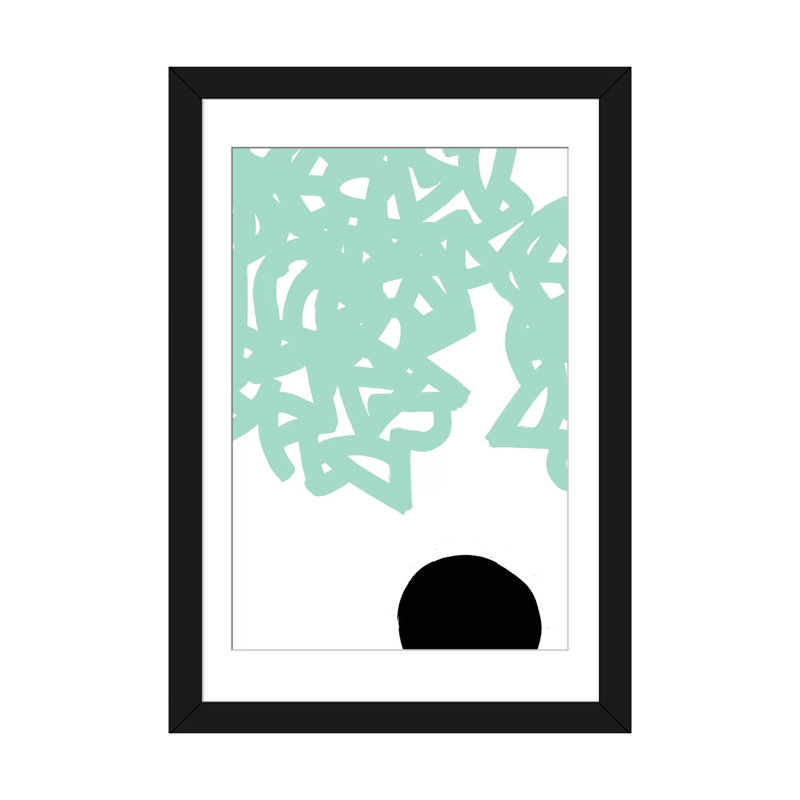 «Gestures II», impression sur toile, H 24 po x l 16 po x P 1 po, Papier d'art encadré noir, Blanc