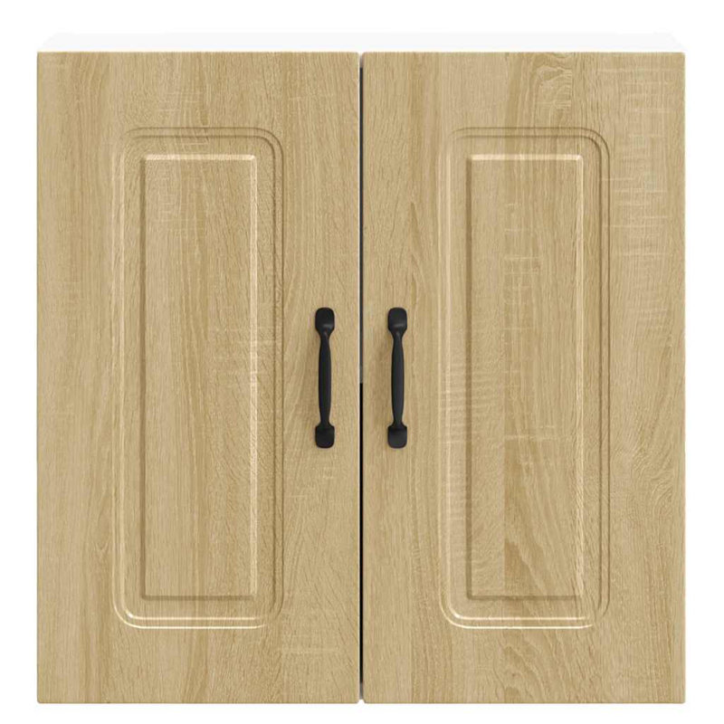 Kitchen Wall Cabinet Kalmar Engineered Wood, 60cm H x 60cm W x 31cm D, Sonoma Oak