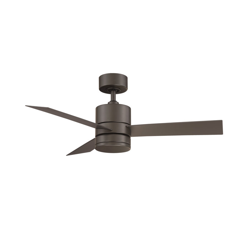 Ventilateur de plafond intelligent d'intérieur / extérieur à 3 pales de 52 po avec télécommande et ensemble d'éclairage à DEL inclus
