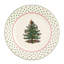 Spode Christmas Tree Polka Dot Dessert Plates